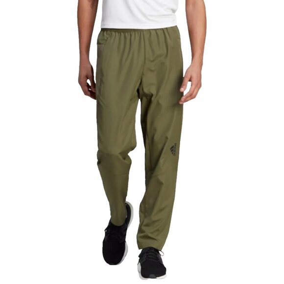 Adidas AEROREADY Men's Size 2XL Olive Green Track Pants - Picture 1 of 8